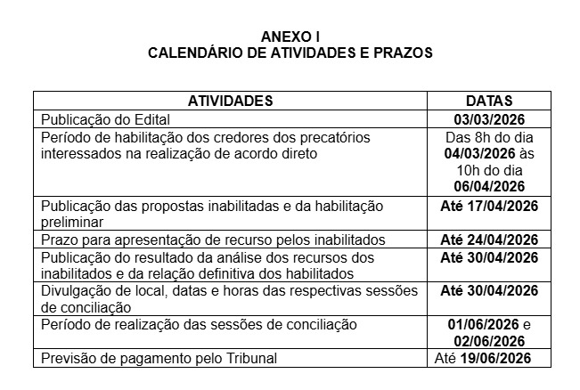 Calendário